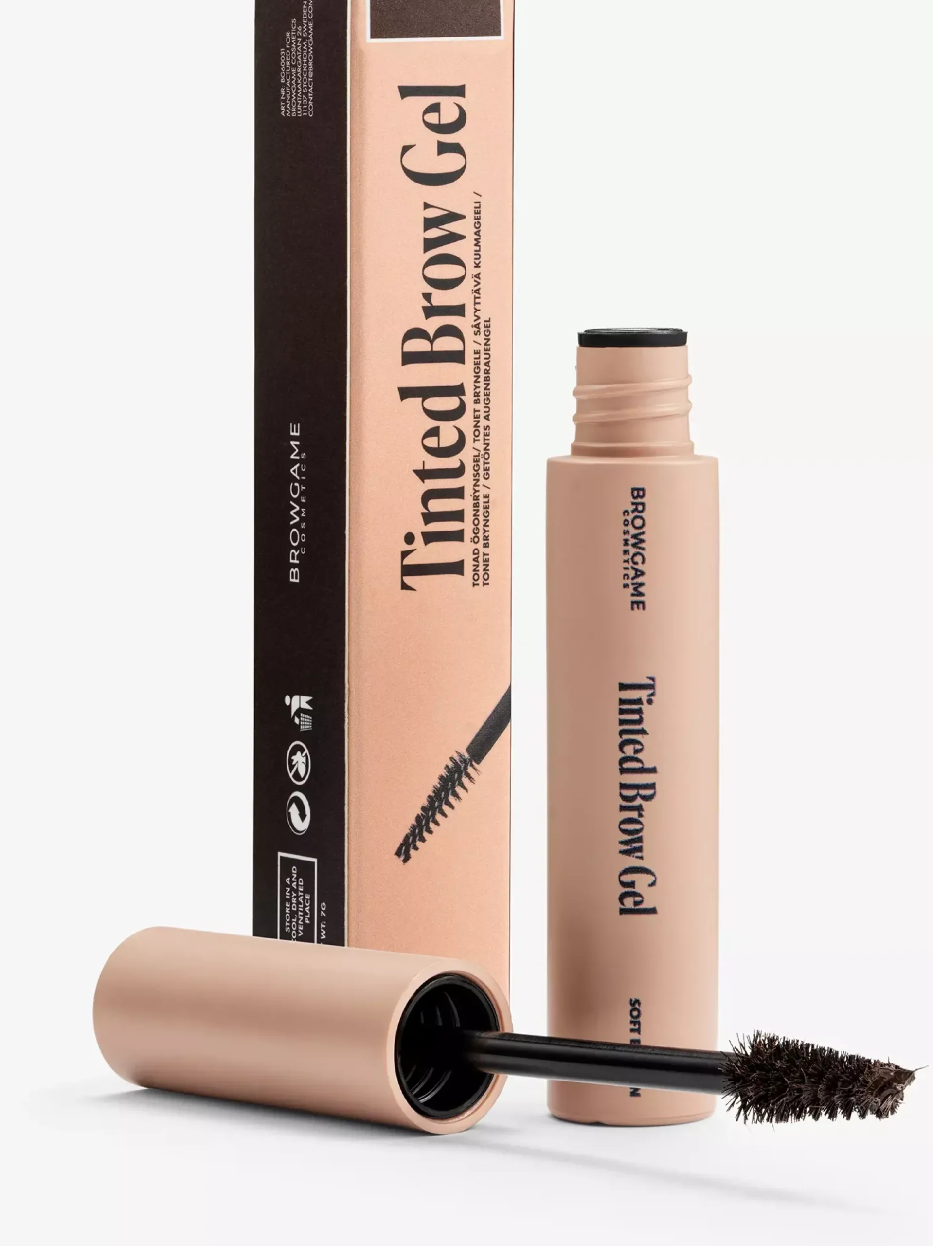 Browgame Cosmetics Tinted Brow Macara Soft Brown