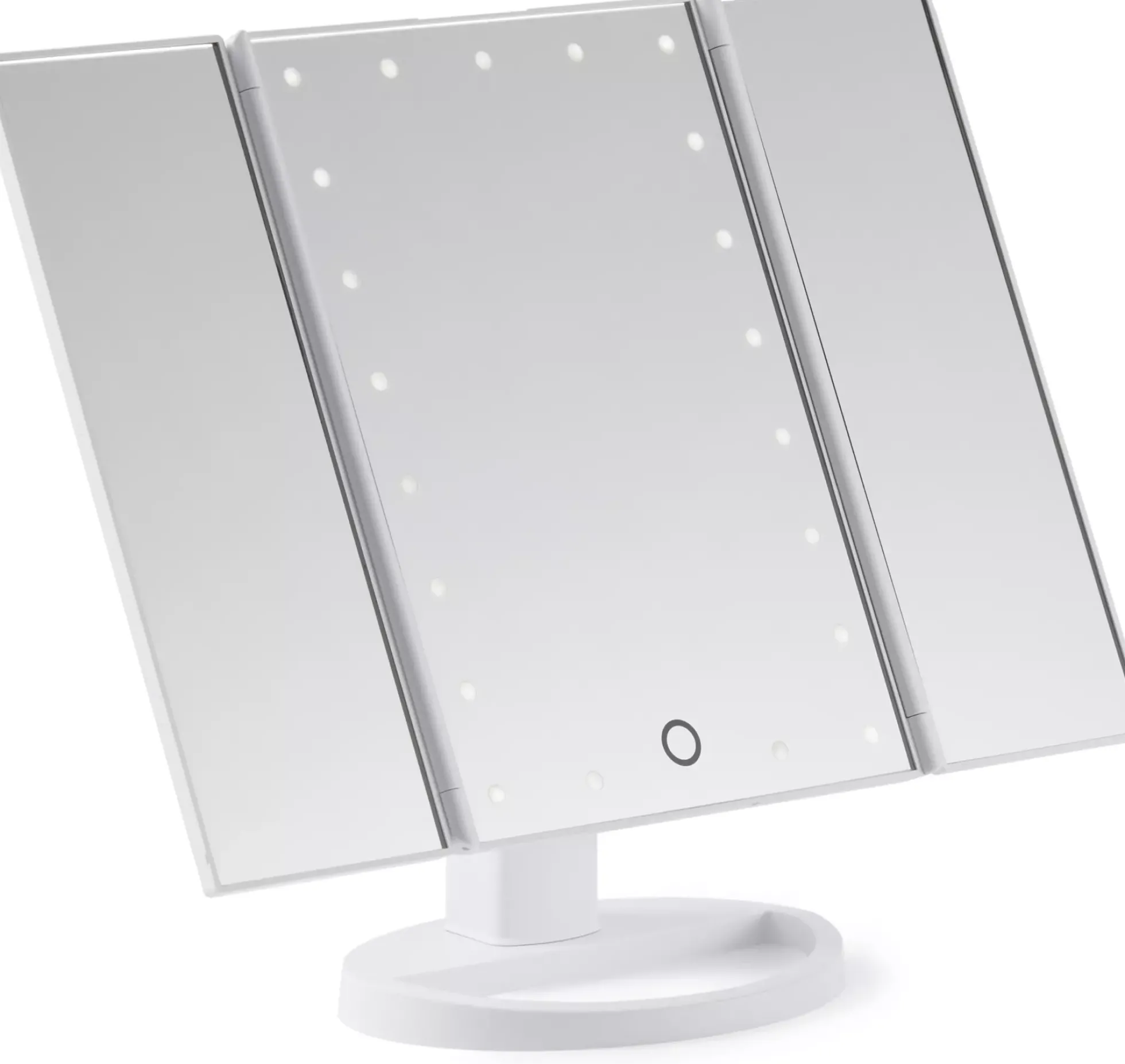 Browgame Cosmetics Tri Folded Lighted Makeup Mirror