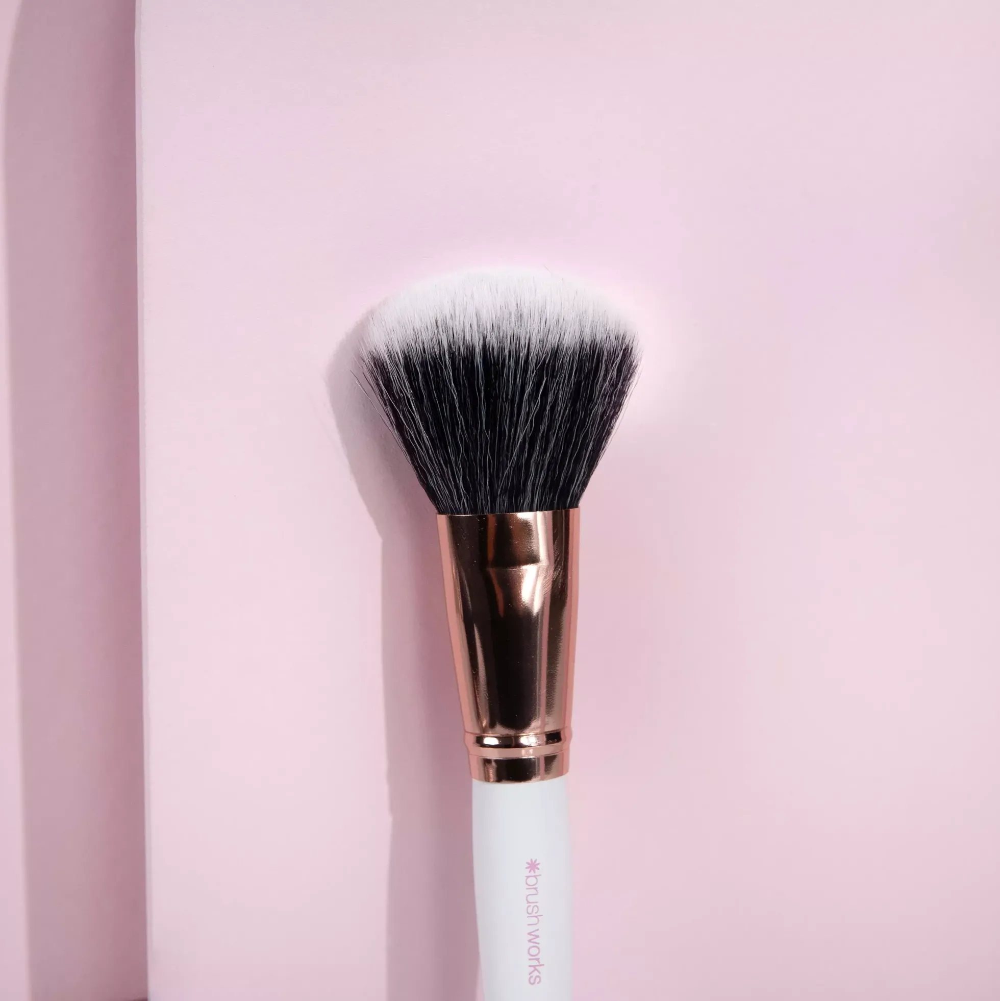 Brushworks Powder Brush - Pink & Gold