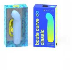B Swish Bcute Classic Curve Infinte Blue G-spot Vibrator