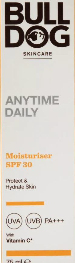 BulldogAnytime Daily Moisturiser SPF 30 75 ml
