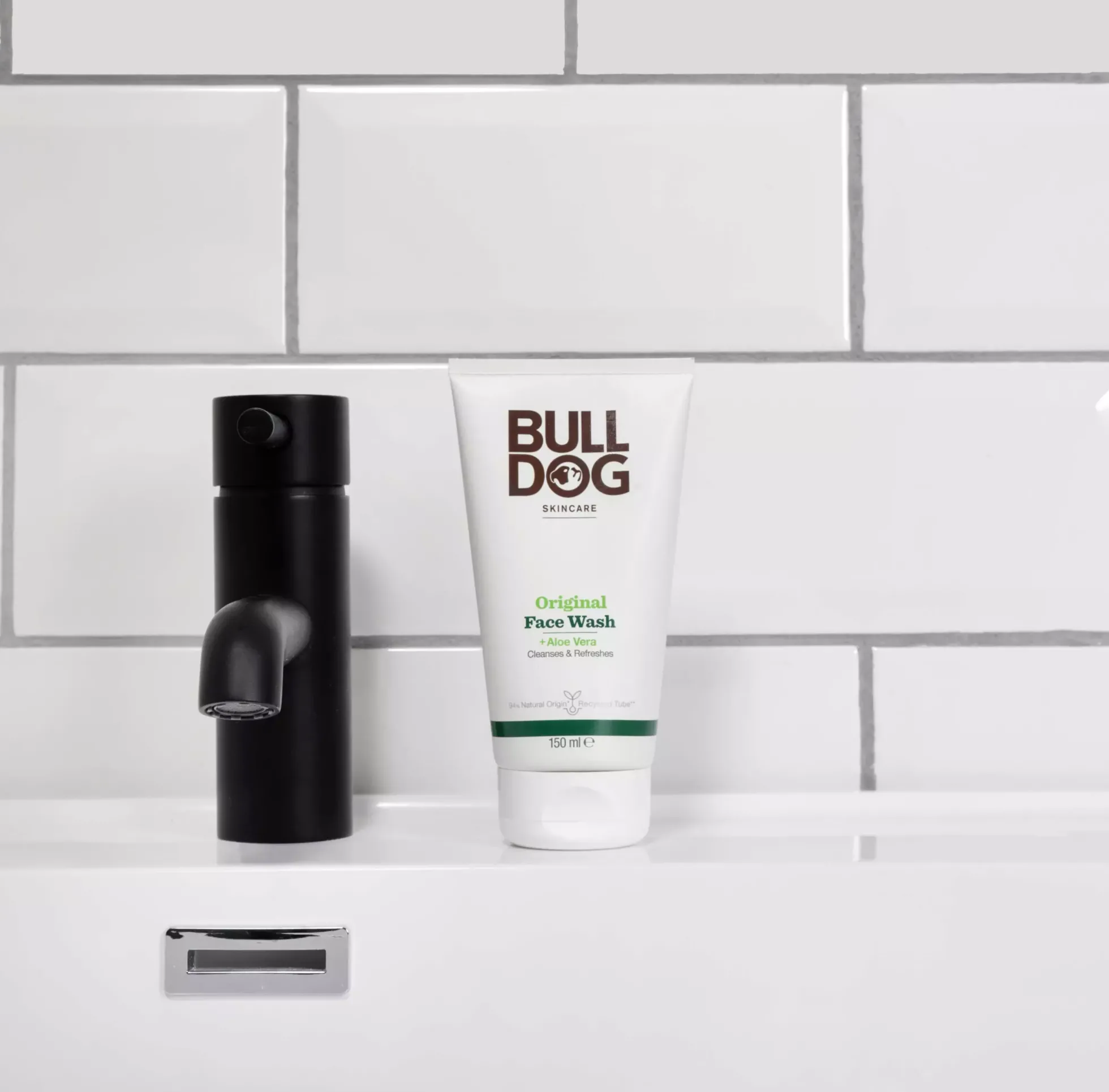 Bulldog Original Face Wash Cleansing 150 ml