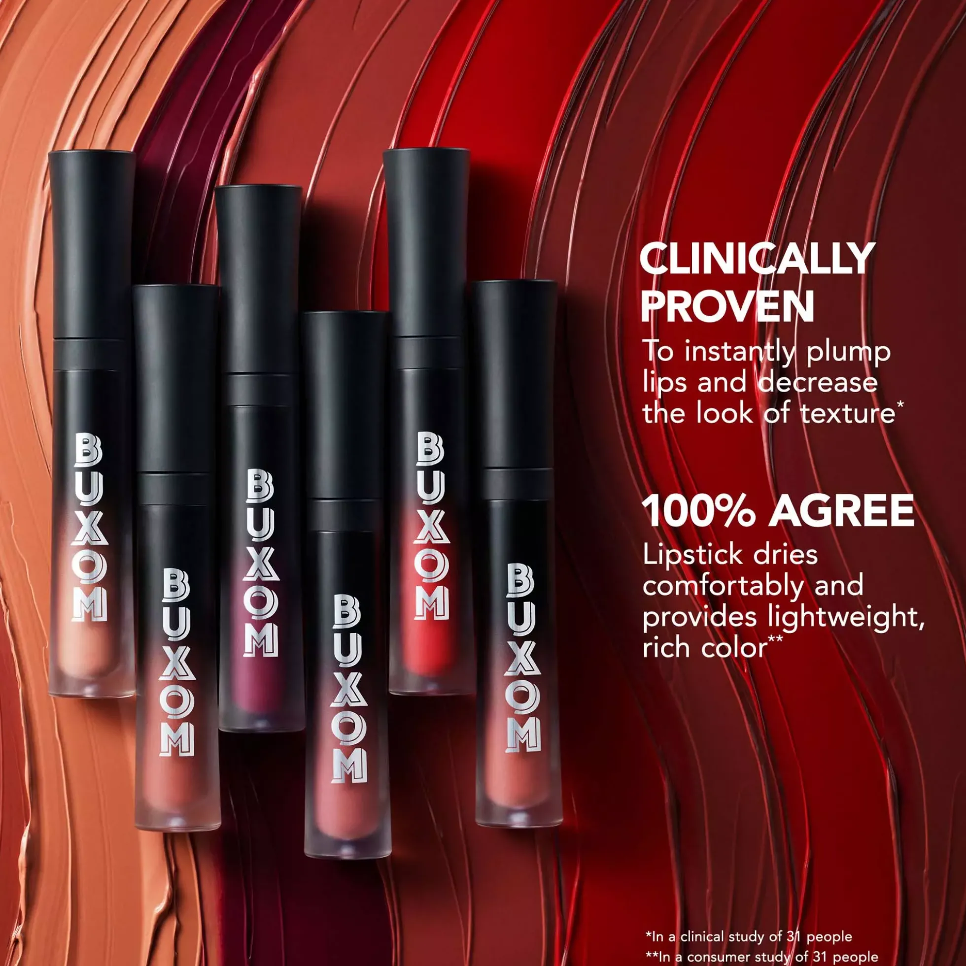 BUXOM Full On Plumping Lipstick Matte Plum Queen