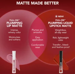 BUXOM Full On Plumping Lipstick Matte Plum Queen