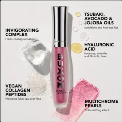 BUXOM Plump Shot™ Collagen-Infused Lip Serum Celestial Nude