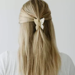 ByBarb Butterfly hair claw White