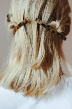 ByBarb Hair Clip Kay Dark Tortoise