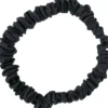ByBarb Silk Hair Tie Thin Black 1-p