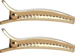 By Lyko Enameled Metal Hair Clips White