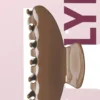 By Lyko Hair Claw Acrylic Tortoise