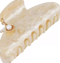 By Lyko Hair Claw with Charm Beige