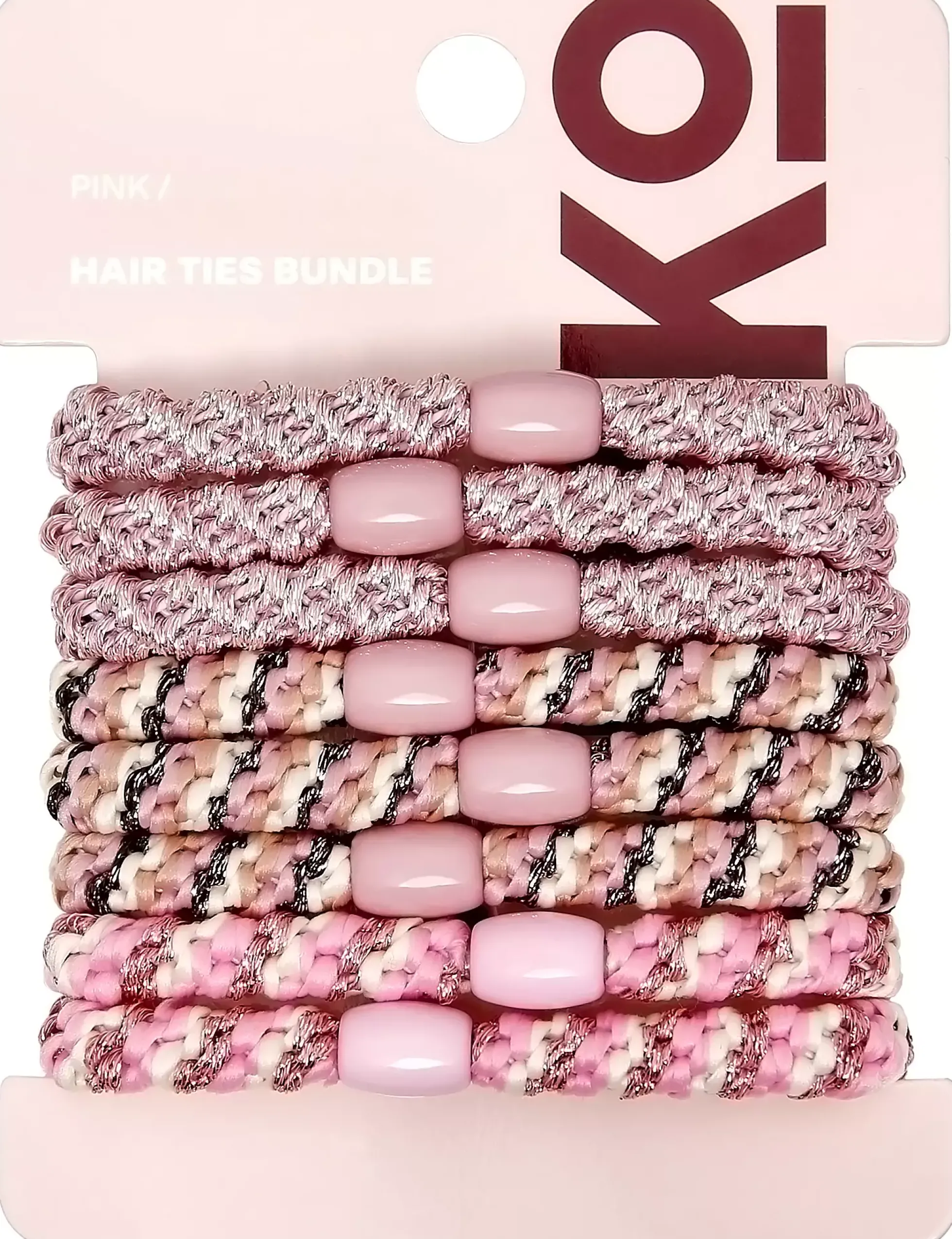 By Lyko Hair Ties Bundle Pink