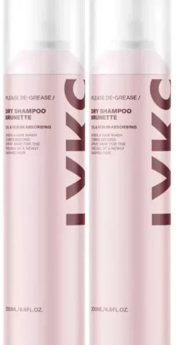 By Lyko Please De-grease Dry Shampoo Brunette 2 x 200 ml