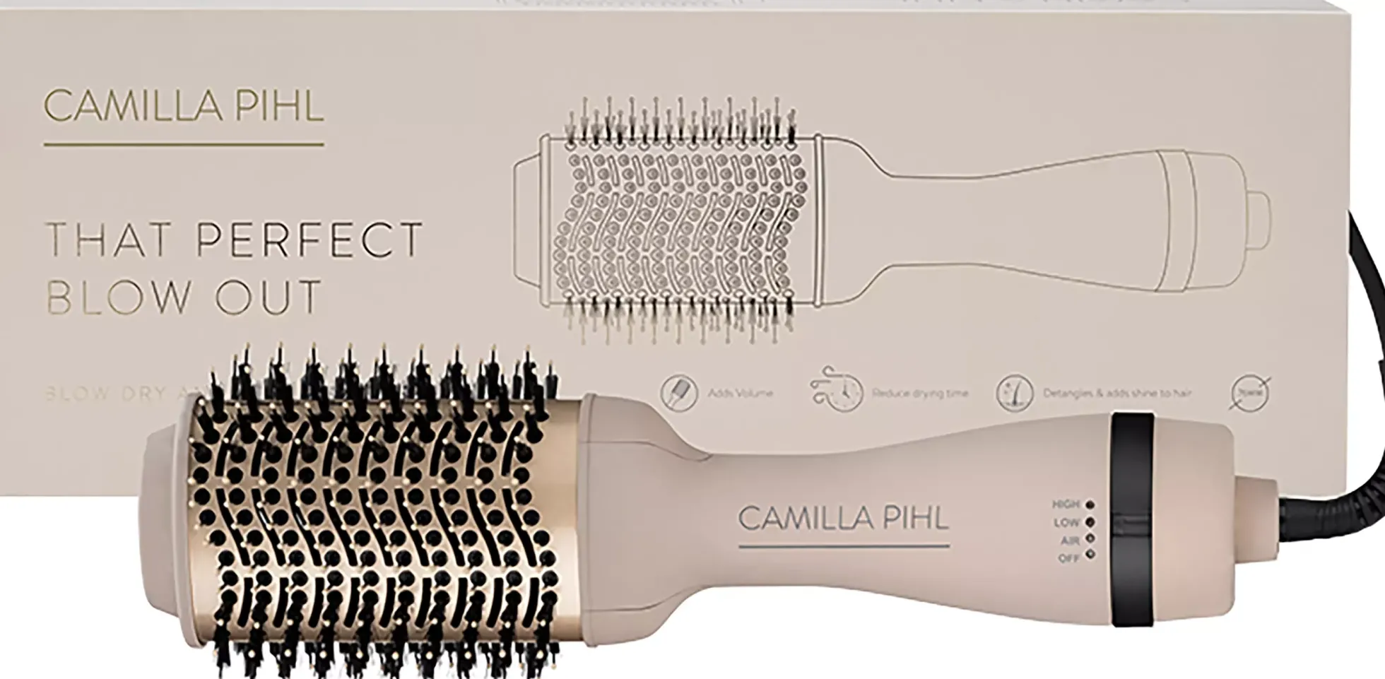 Camilla Pihl Cosmetics Blow Out Brush