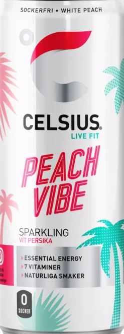 Celsius Peach Vibe 355 ml