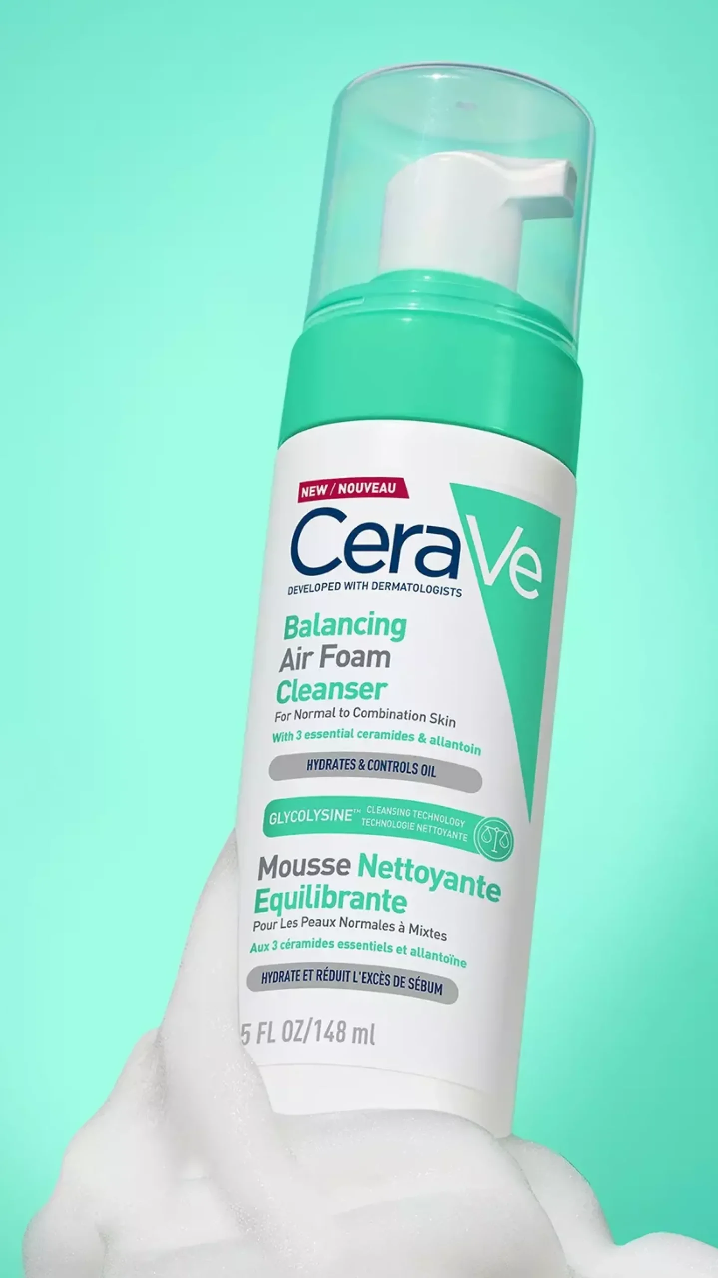 CeraVe Balancing Air Foam Cleanser 150 ml