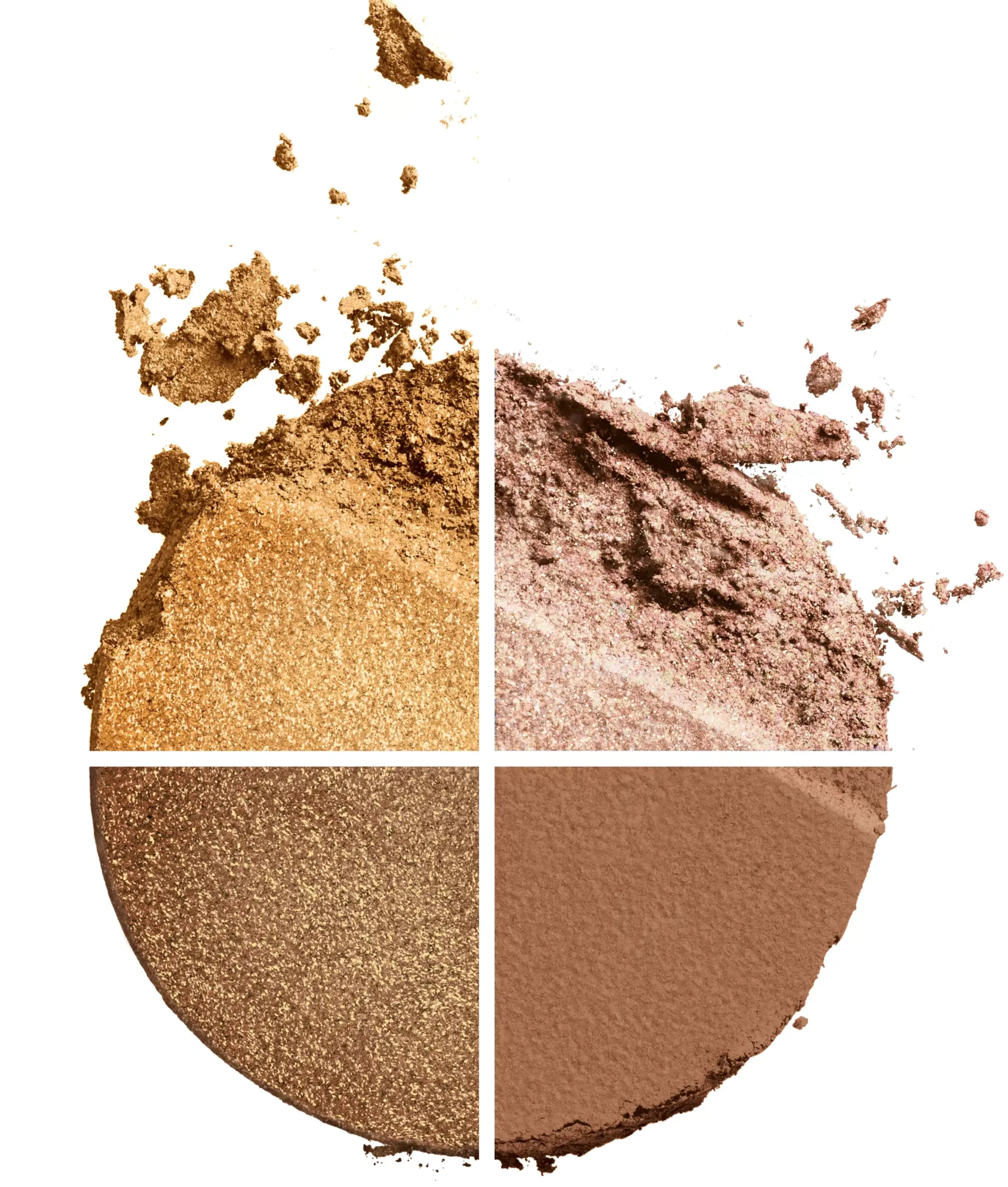 Clarins Ombre 4-Colour Eyeshadow Palette 01 Bronze Gradution