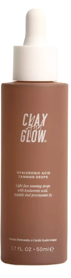Clay And Glow Hyaluronic Acid Tanning Drops