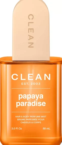 CLEAN Papaya Paradise Hair & Body Perfume Mist 88 ml