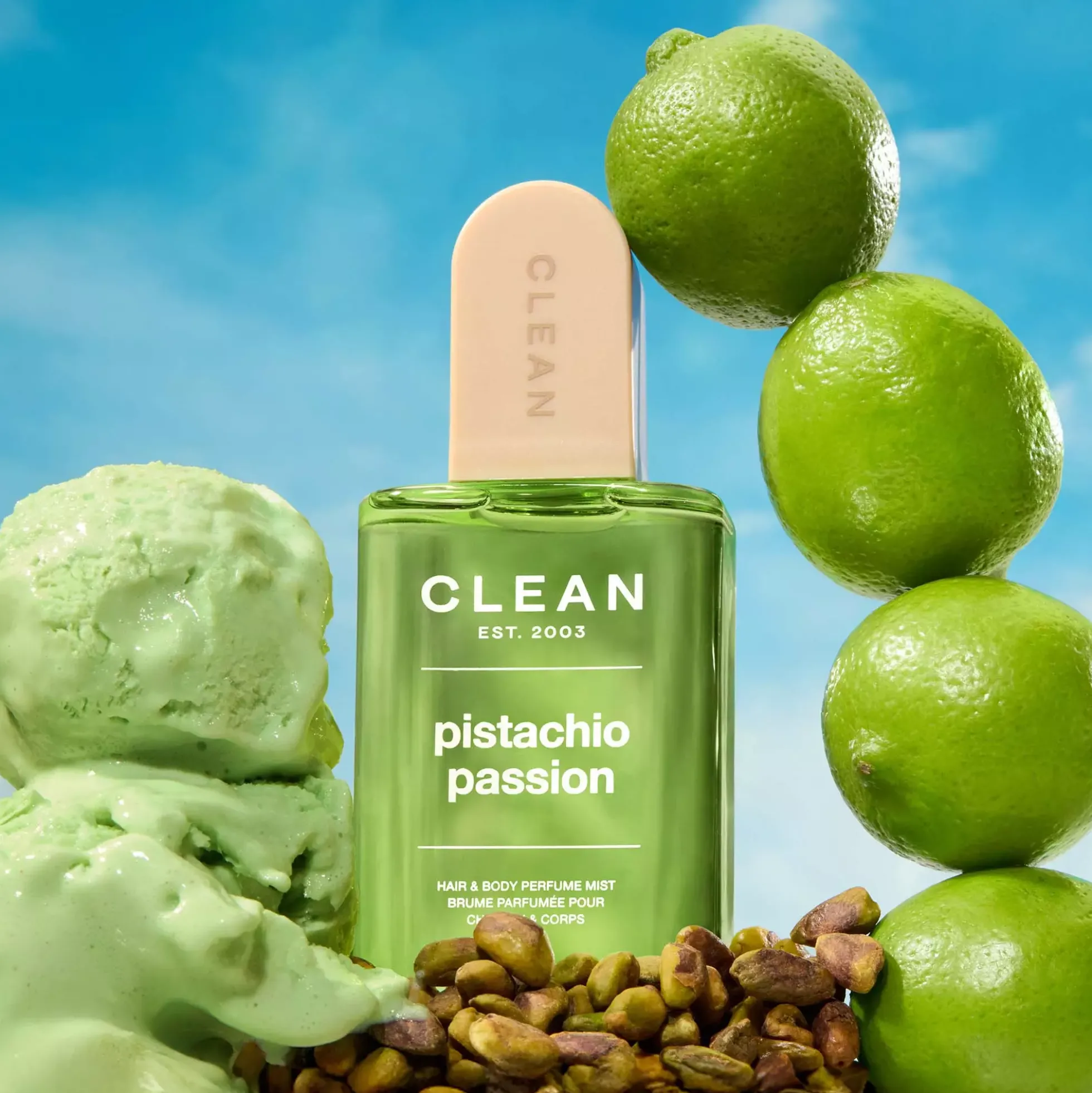CLEAN Pistachio Passion Hair & Body Perfume Mist 88 ml