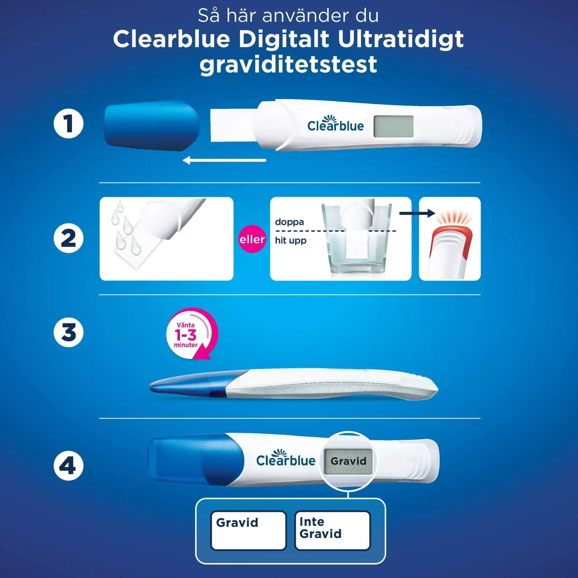 Clearblue Pregnancy Test Digital Ultra Early 2 st