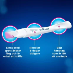 Clearblue Ultra Early Pregnancy test 3 tests (1 digital 2 visual)