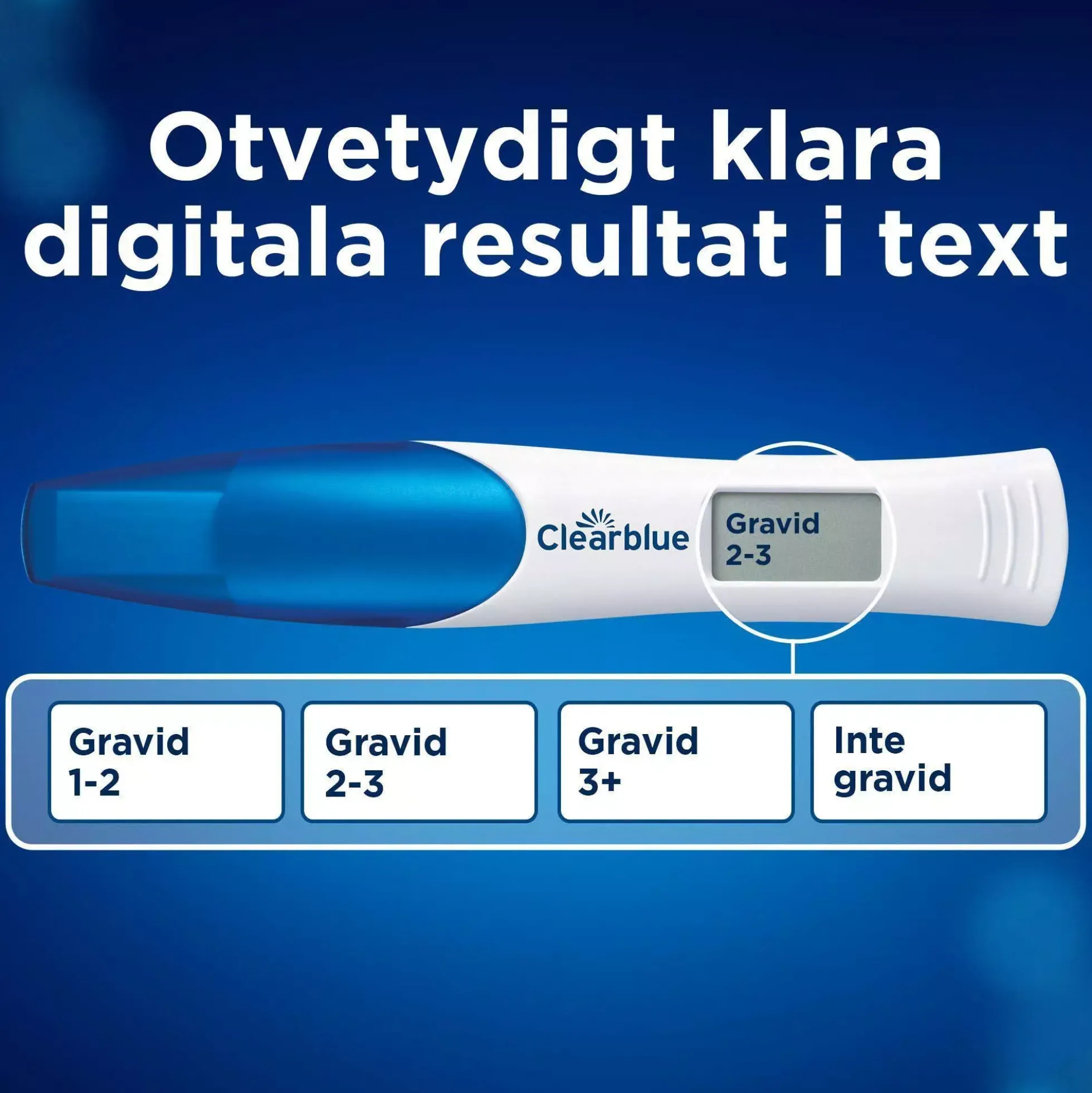 Clearblue Ultra Early Pregnancy test 3 tests (1 digital 2 visual)