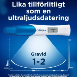 Clearblue Ultra Early Pregnancy test 3 tests (1 digital 2 visual)