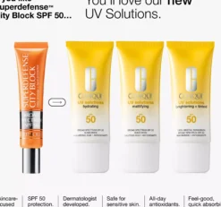 Clinique UV Solutions Brightening + Tinted Sunscreen SPF 50 Light