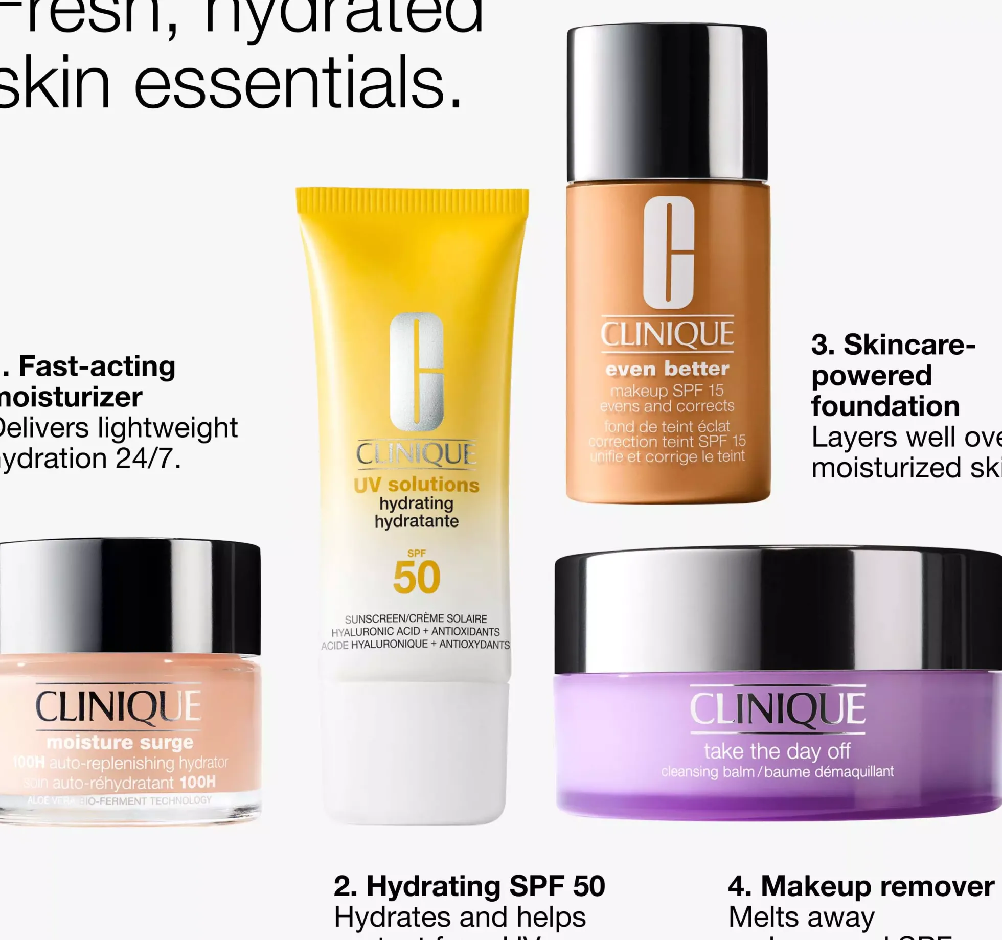 Clinique UV Solutions Hydrating Sunscreen SPF 50 40 ml
