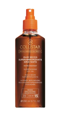Collistar Supertanning Dry Oil SPF15 200 ml
