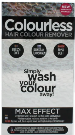 Colourless Haircolour Remover Max Effect