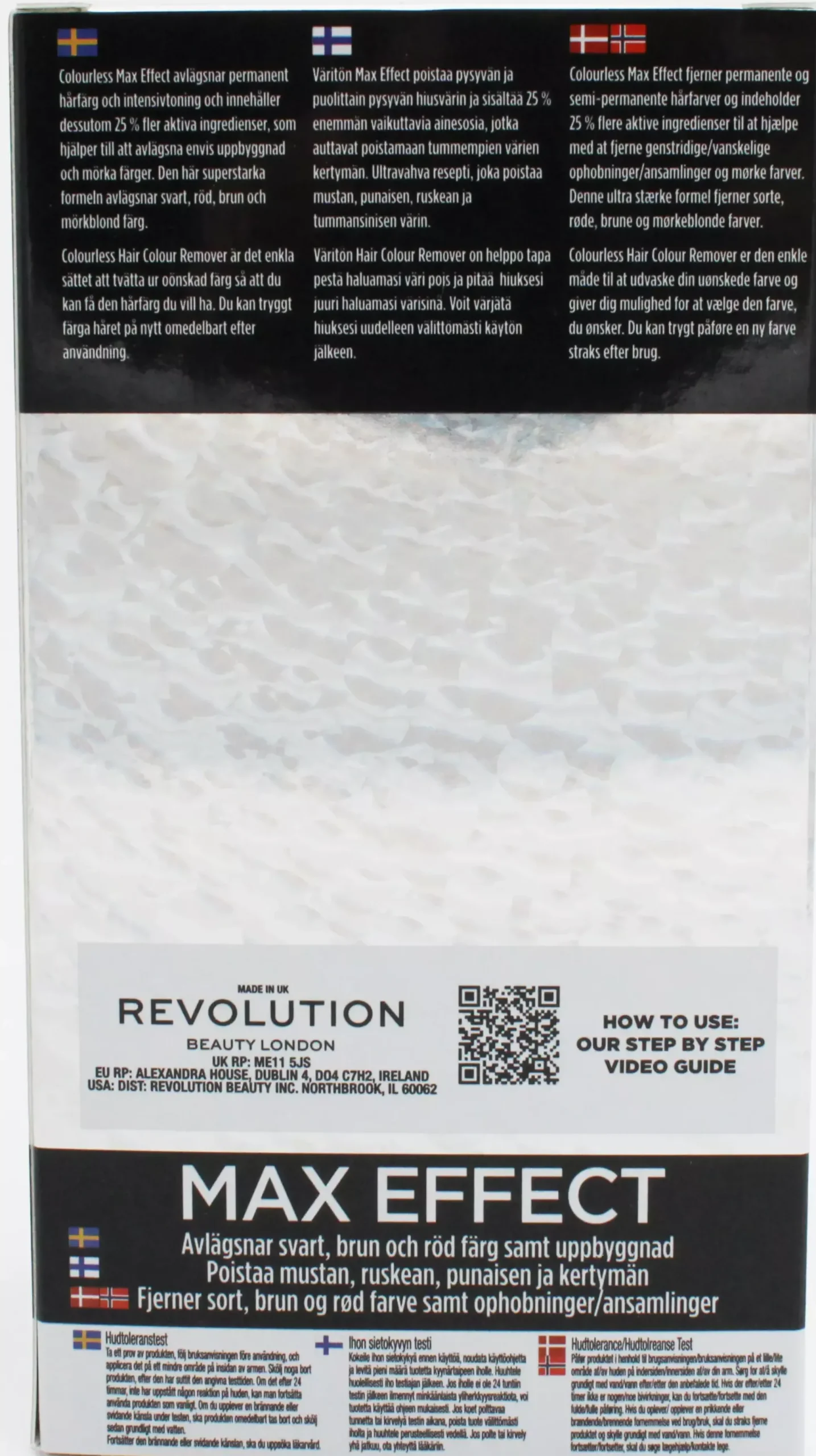 Colourless Haircolour Remover Max Effect