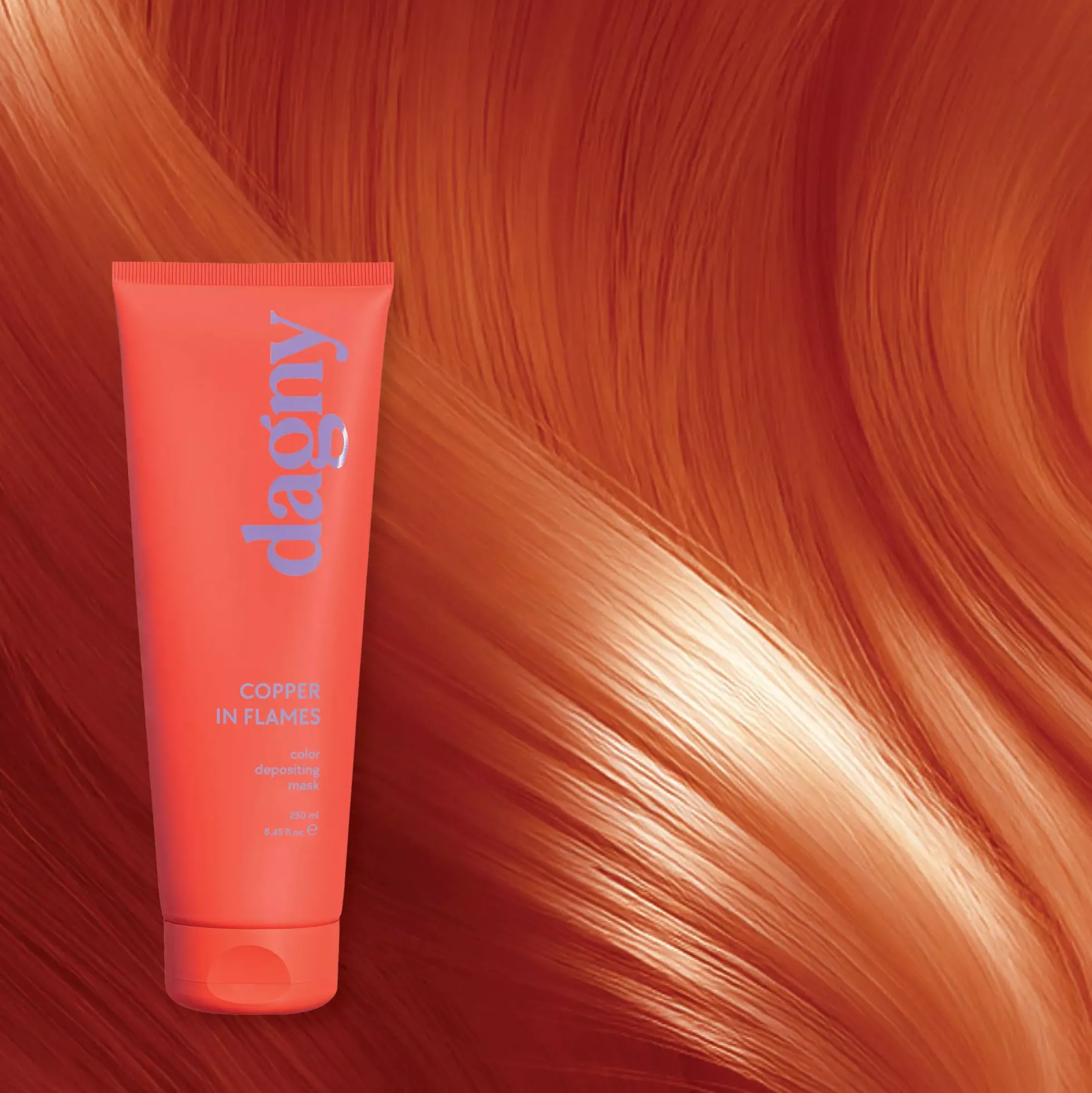 Dagny Color Depositing Mask Copper In Flames