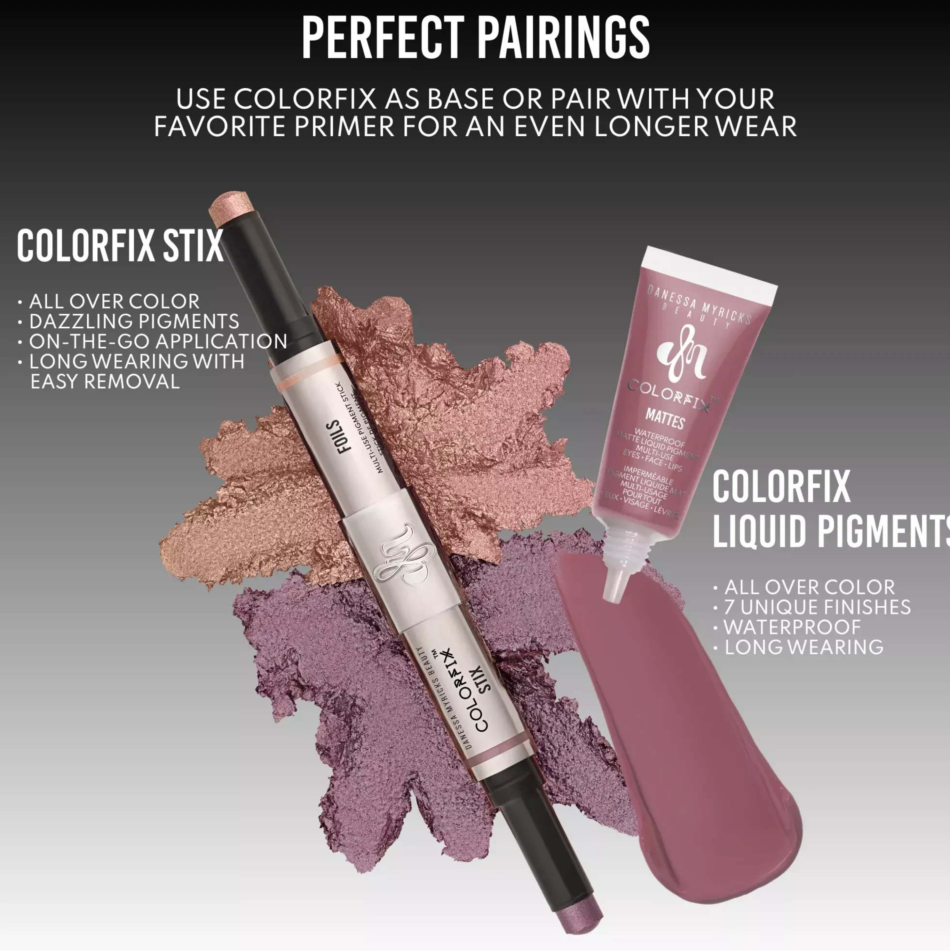 Danessa Myricks Beauty Colorfix Stix Duo 7 Aurora Radiance/Magic Hour