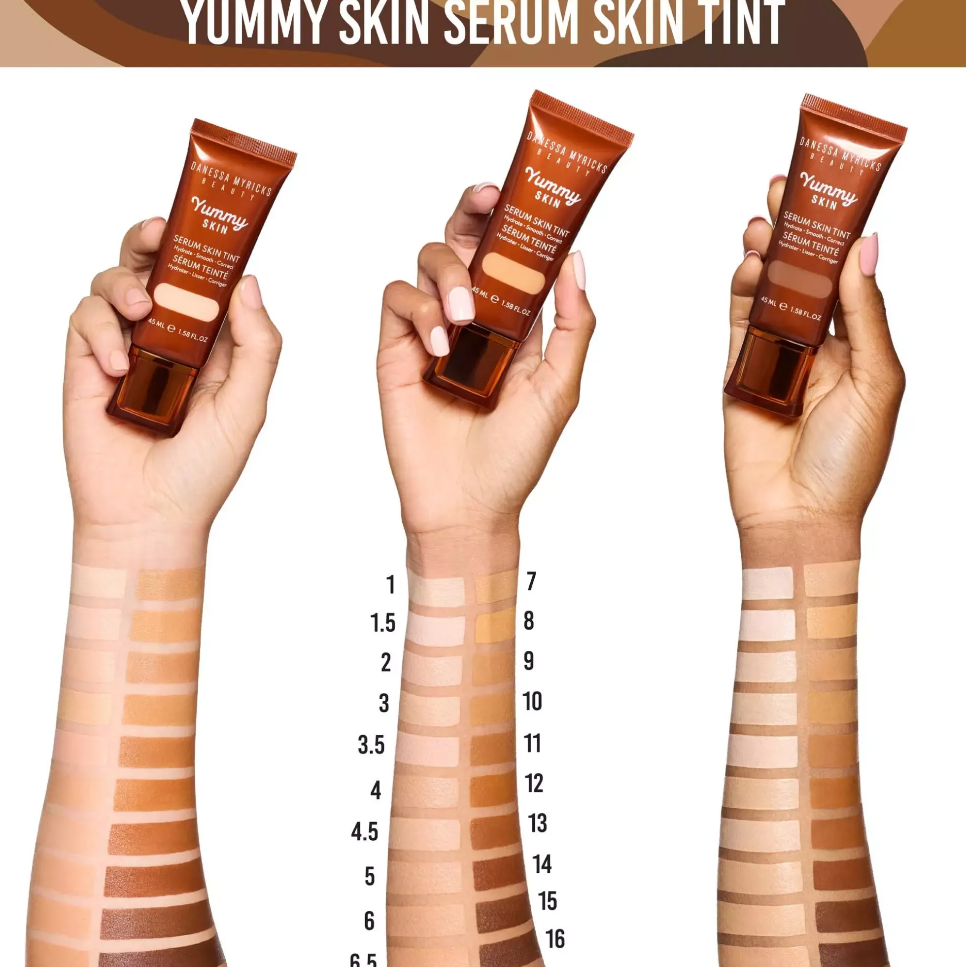 Danessa Myricks Beauty Yummy Skin Serum Skin Tint 08