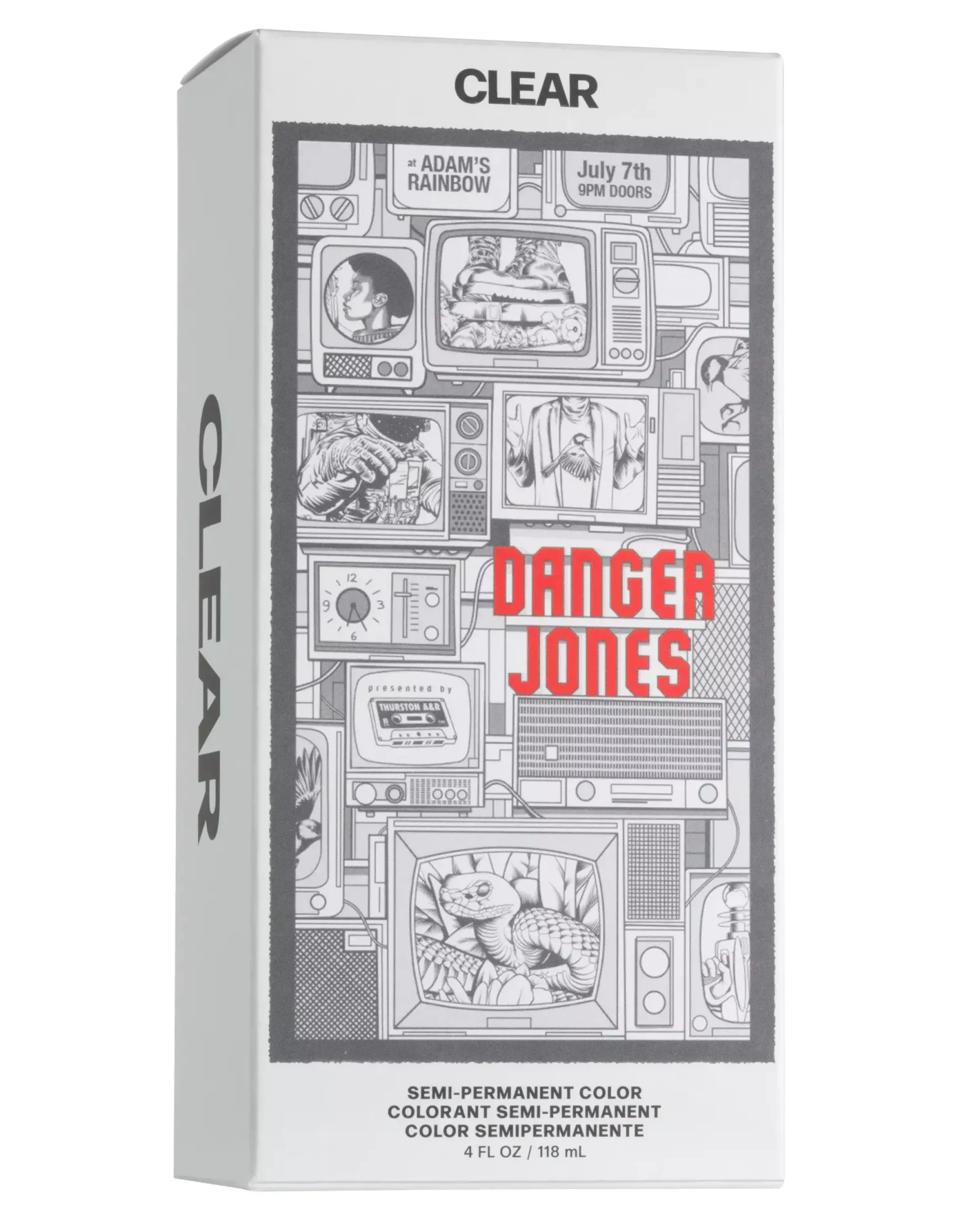 Danger Jones Semi-Permanent Color Clear