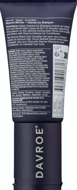 DAVROEBeyond Blonde Intense Icy Shampoo 100 ml