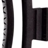 Dazzling Hair Clip Black Glitter