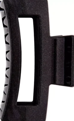 Dazzling Hair Clip Black Glitter