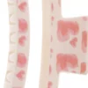 Dazzling Hair Clip Valentine White