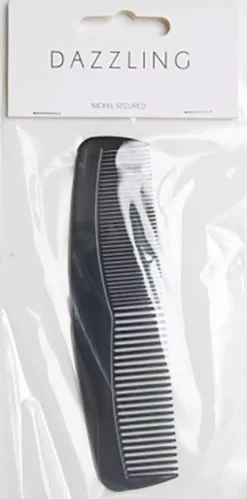 Dazzling Mini Styling Comb Black