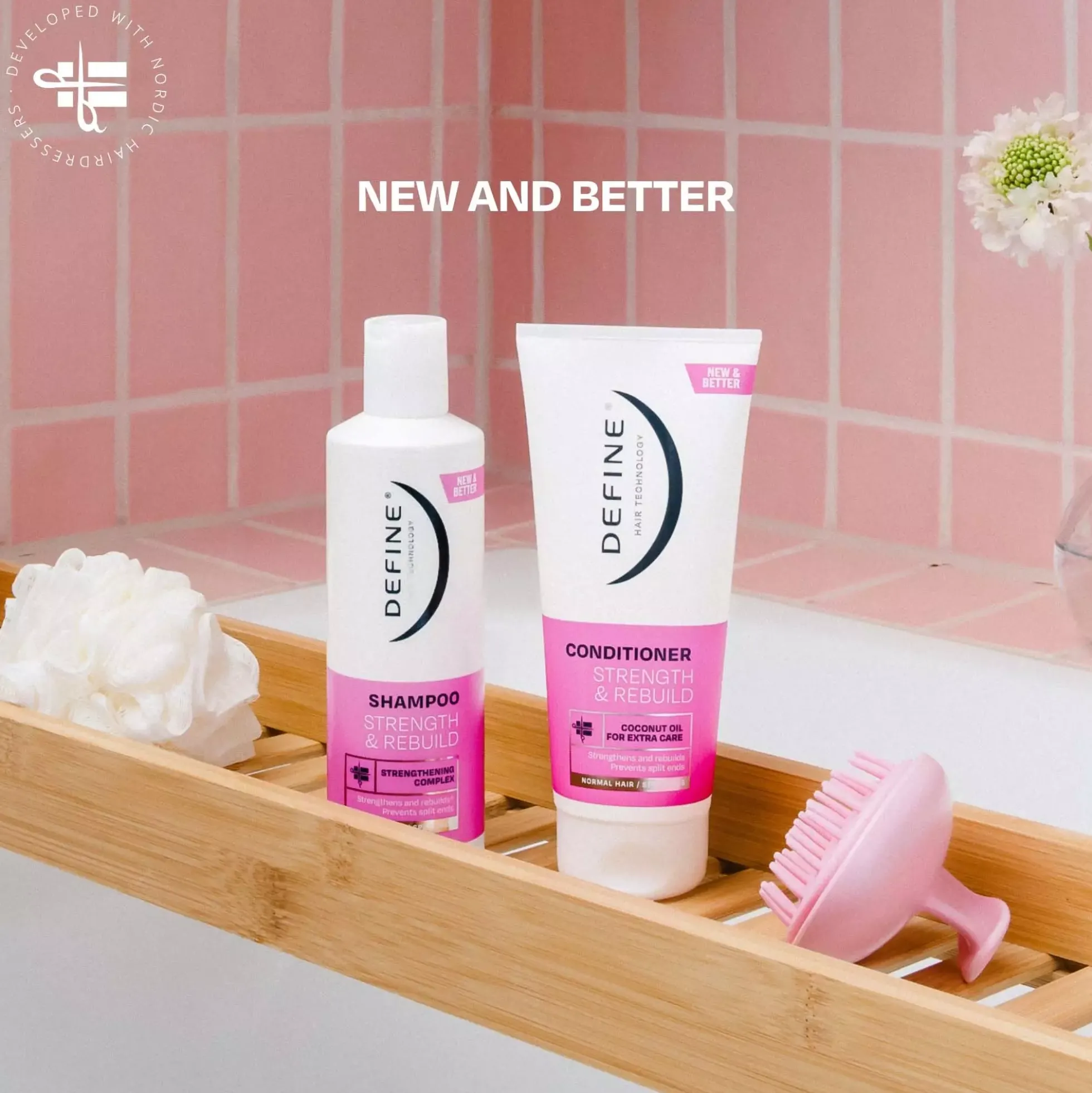 DefineStrength & Rebuild Shampoo 750 ml