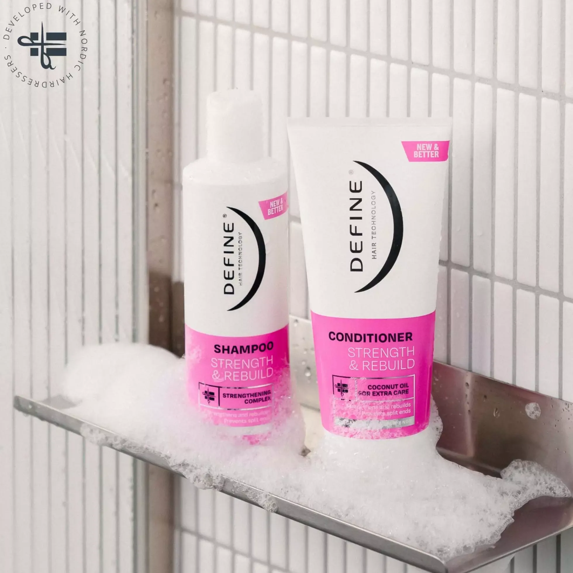 DefineStrength & Rebuild Shampoo 750 ml