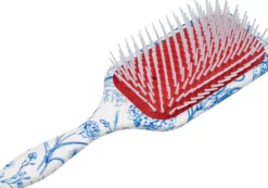 Denman Deluxe D38 Power Paddle Brush Blue Belle