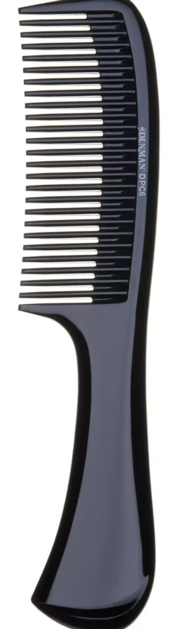 Denman DPC6 Rake Comb Black
