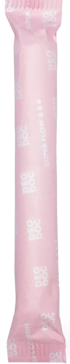 DeoDoc Organic Cotton Tampons Regular Flow 16 Pcs M