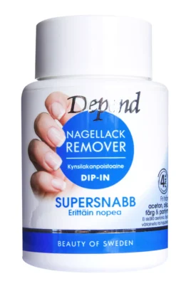 Depend Dip-in Nagellackreomver Supersnabb 75 ml