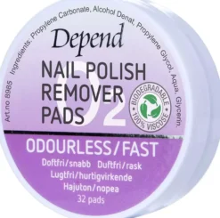 DependO2 Remover Pads Display