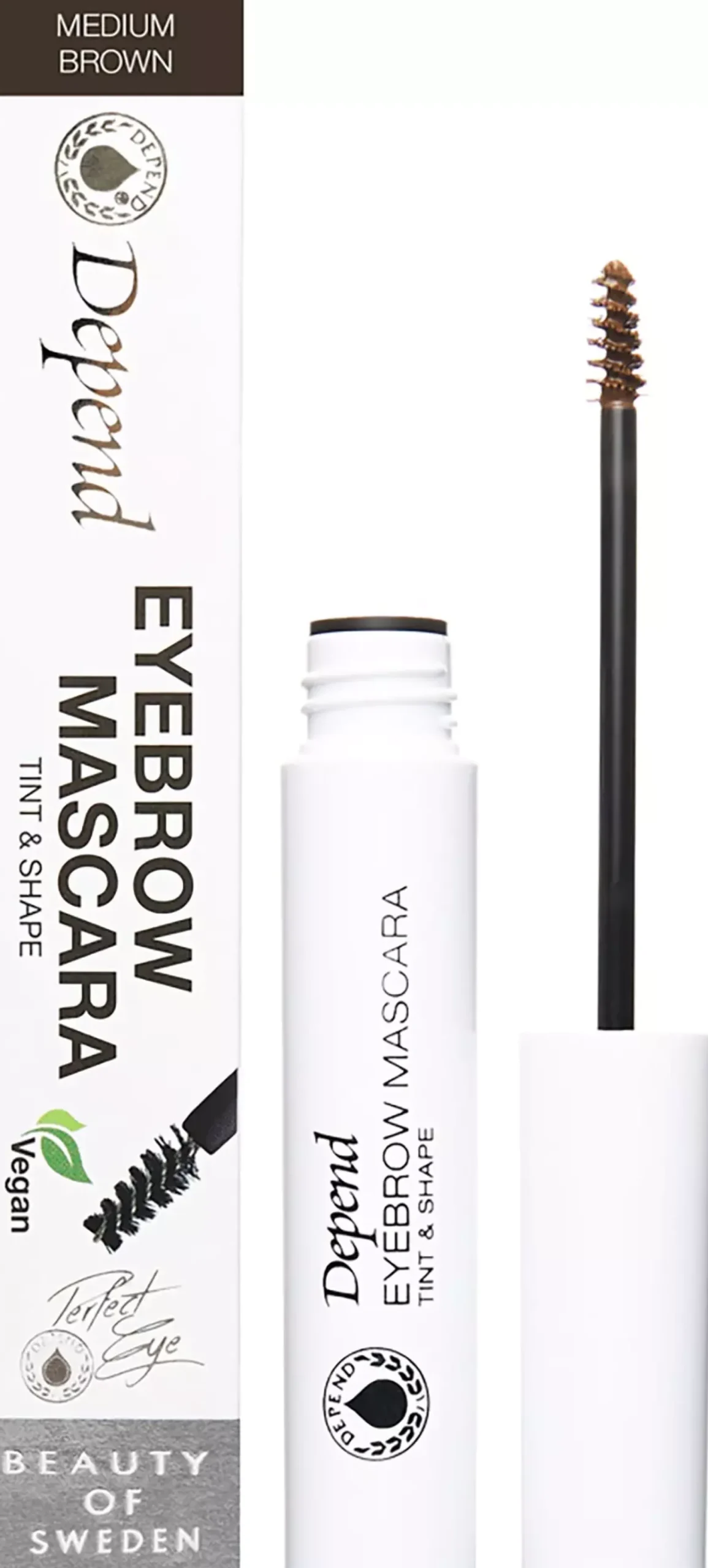 DependPerfect Eye Eyebrow Mascara Tint & Shape Graphite